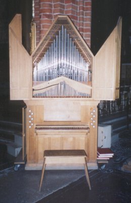 Picture of 1955 Marcussen single manual choir organ