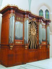 Picture of the organ of Saint-Marc