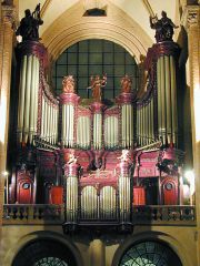 Picture of the organ of Saint-Sernin