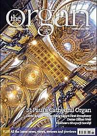 Cover of current issue