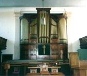 Picture of St. Columba's organ